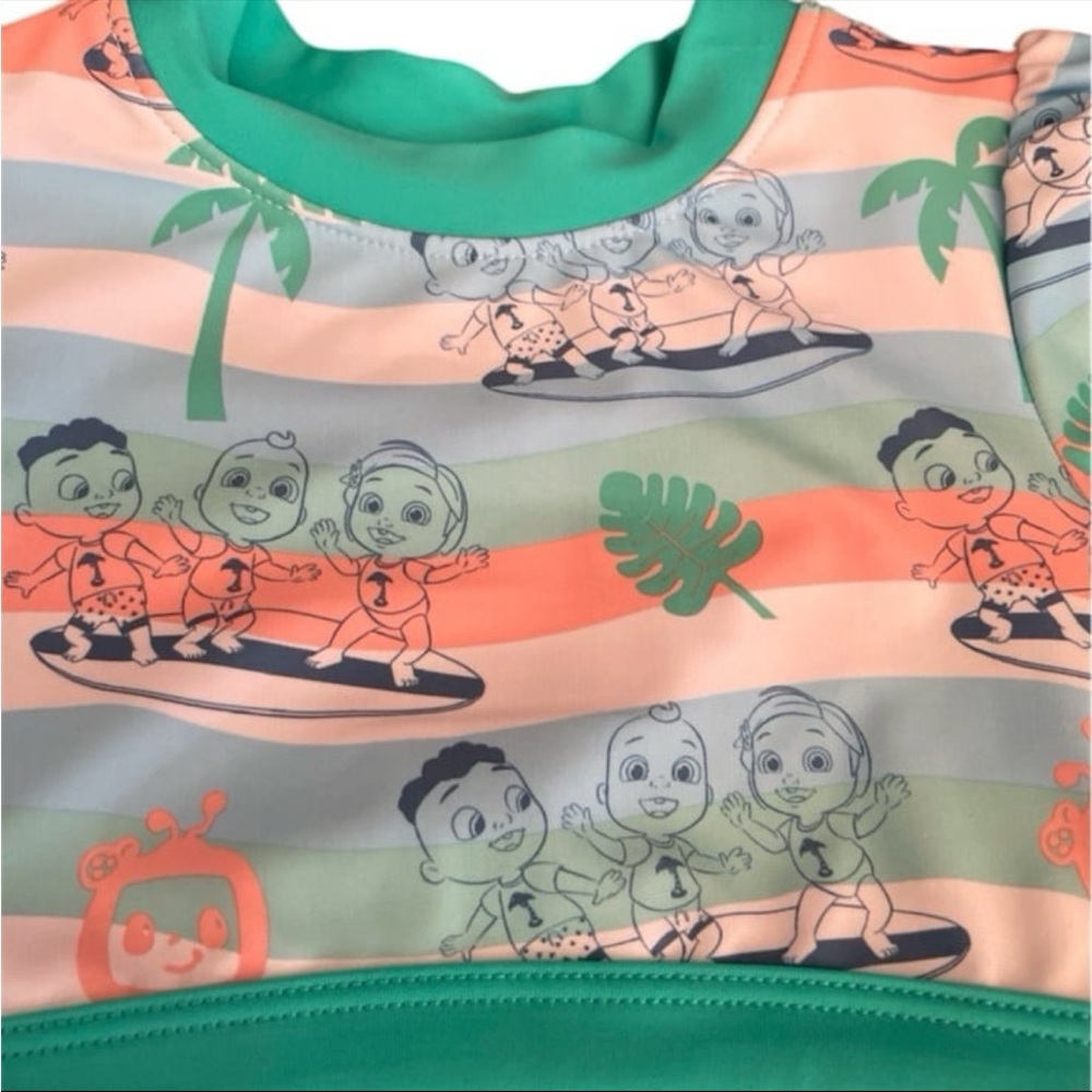 Girls 2T Rashguard Set - Picture 3 of 6